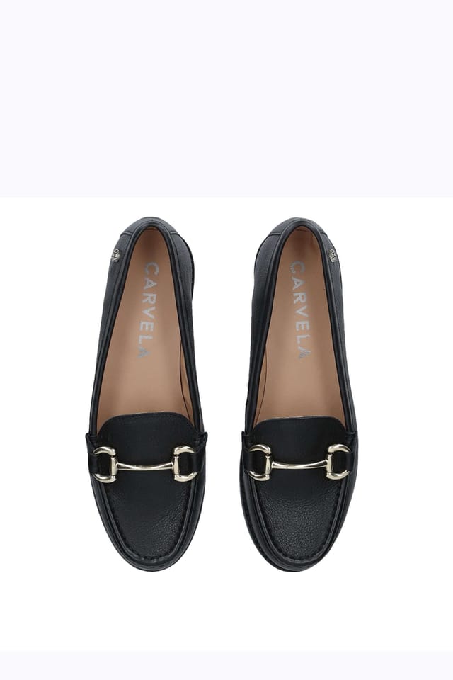 Carvela Carvela Women's 'Snap' Leather Flats in Black - 2