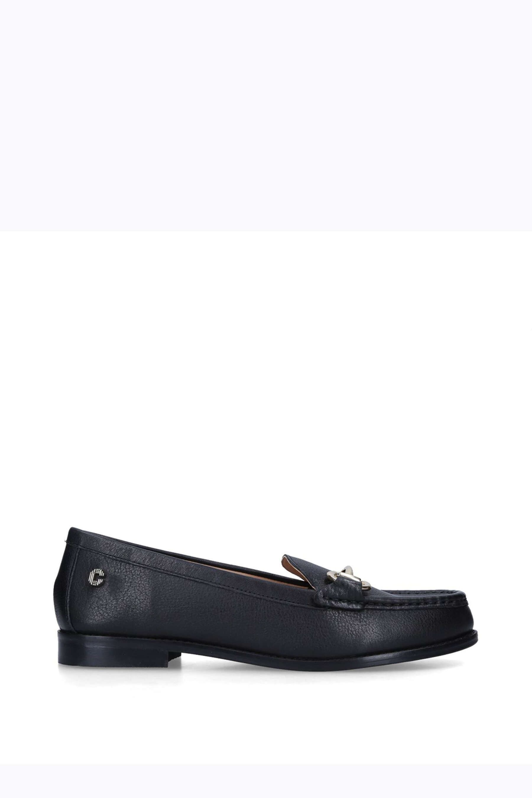 Carvela Carvela Women's 'Snap' Leather Flats in Black - 4