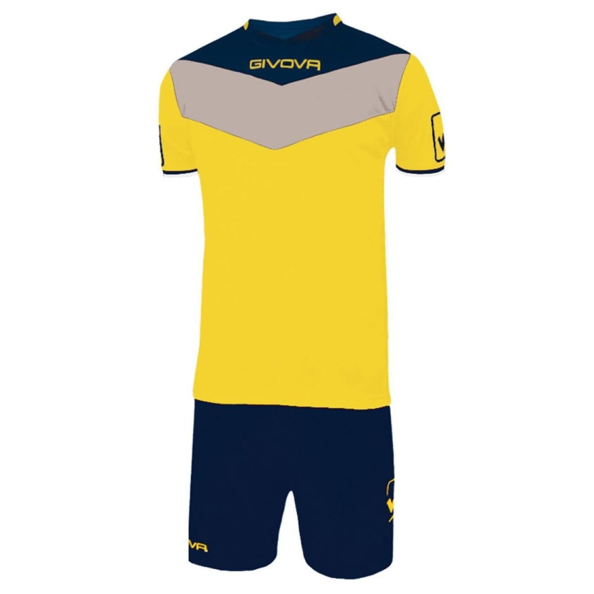 Givova Givova Men's Campo Football Kit Set in Yellow - 1