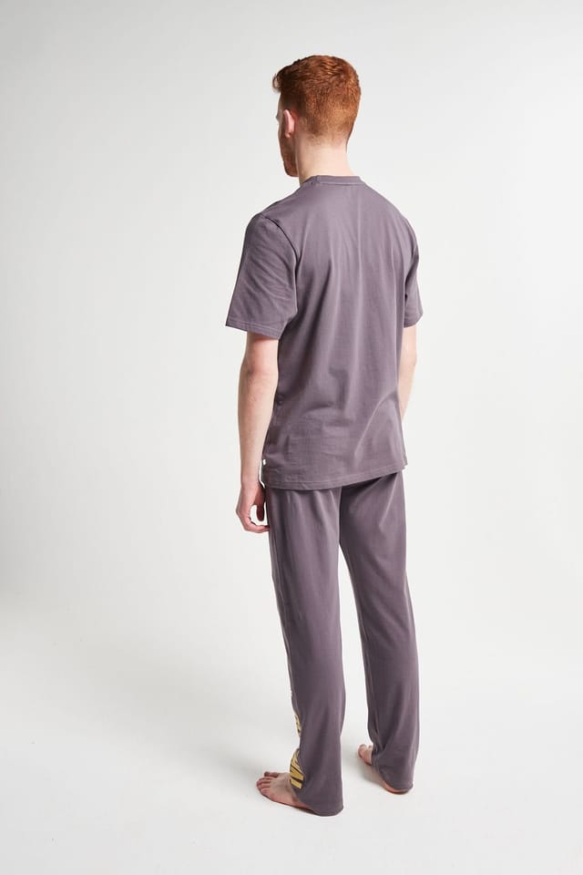 Brand Threads Brand Threads Men's Mandalorian Pyjama Set in Grey - 2