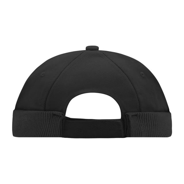 Myrtle Beach Myrtle Beach Men's 6 Panel Chef Hat in Black - 2