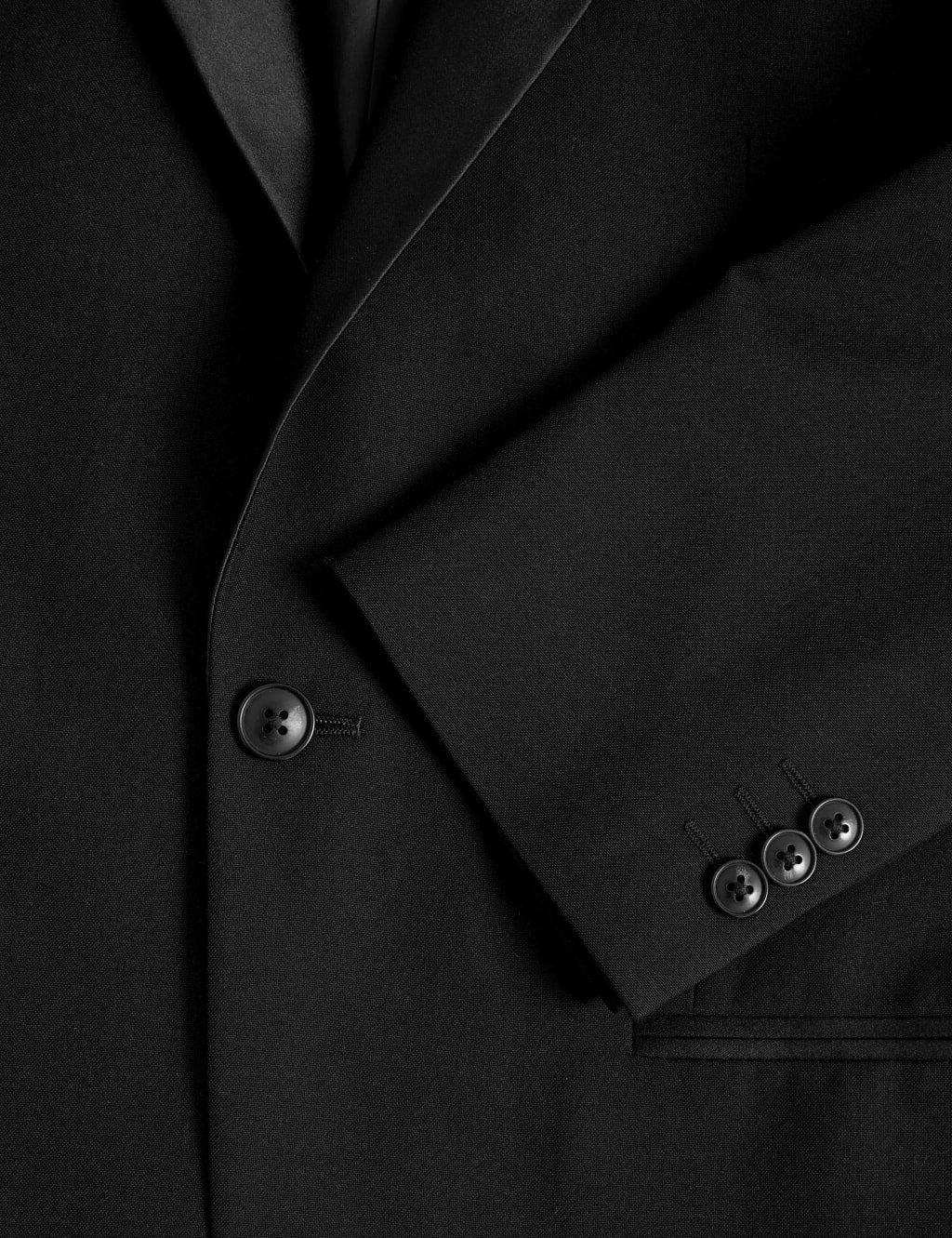 Marks & Spencer M&S Slim Fit Tuxedo Jacket Black - 2