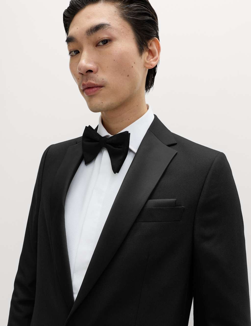 Marks & Spencer M&S Slim Fit Tuxedo Jacket Black - 4