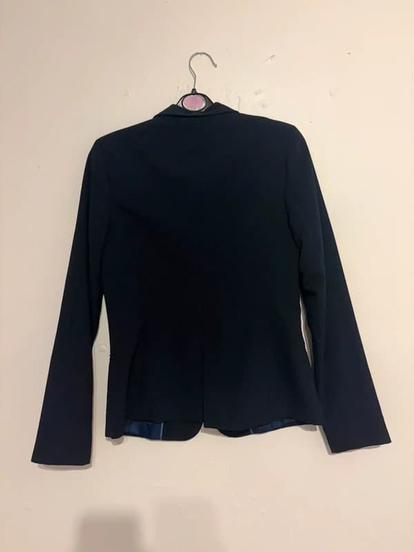 Bershka Bershka navy fitted blazer