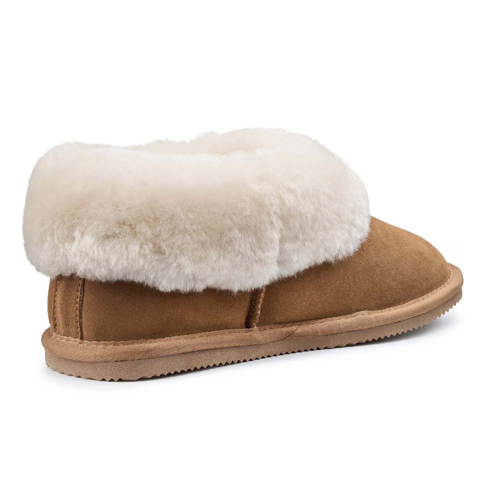 Hotter Hotter Women's 'Hug' Sheepskin Slippers in Camel - 4