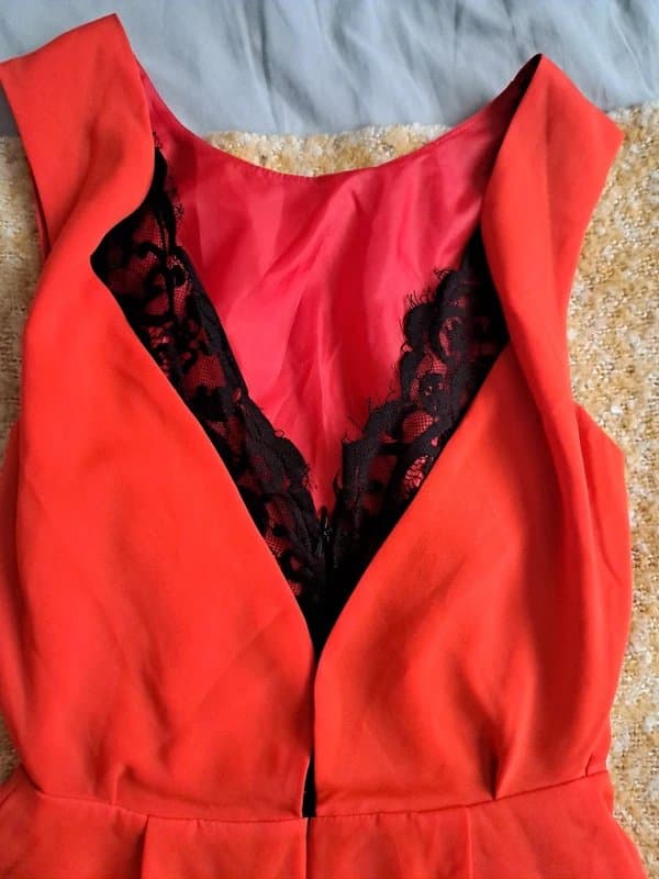 Topshop Topshop playsuit orange