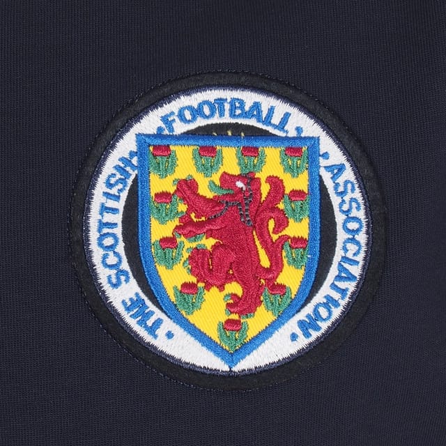 Scottish FA Scottish FA Men's Adults Retro Shirt in Navy - 3