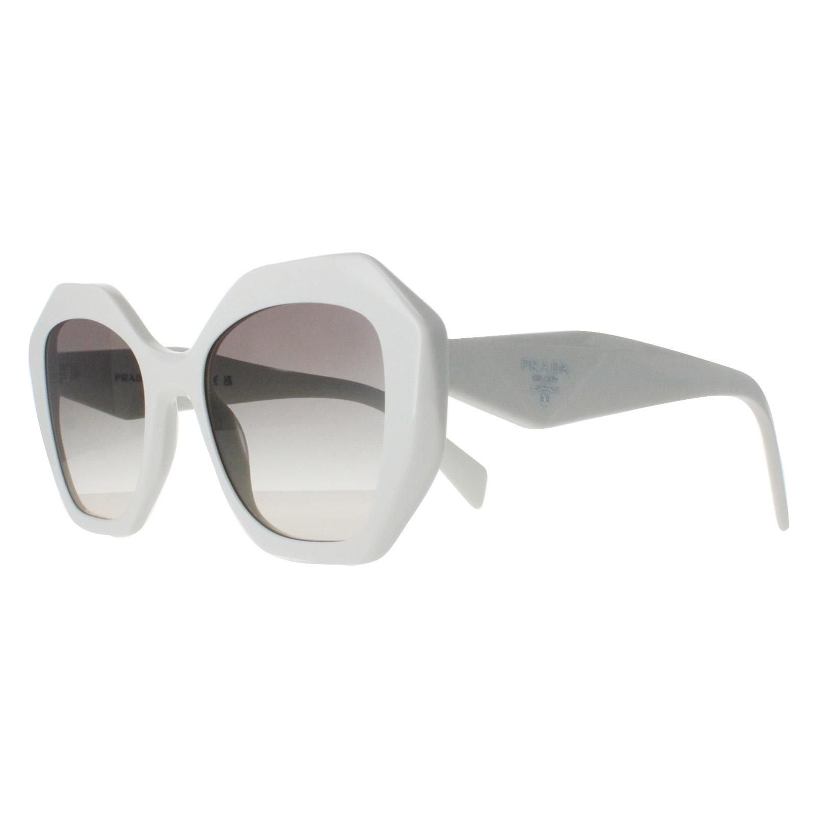 Prada Prada Women's Square Ivory Grey Gradient PR16WS in White - 2