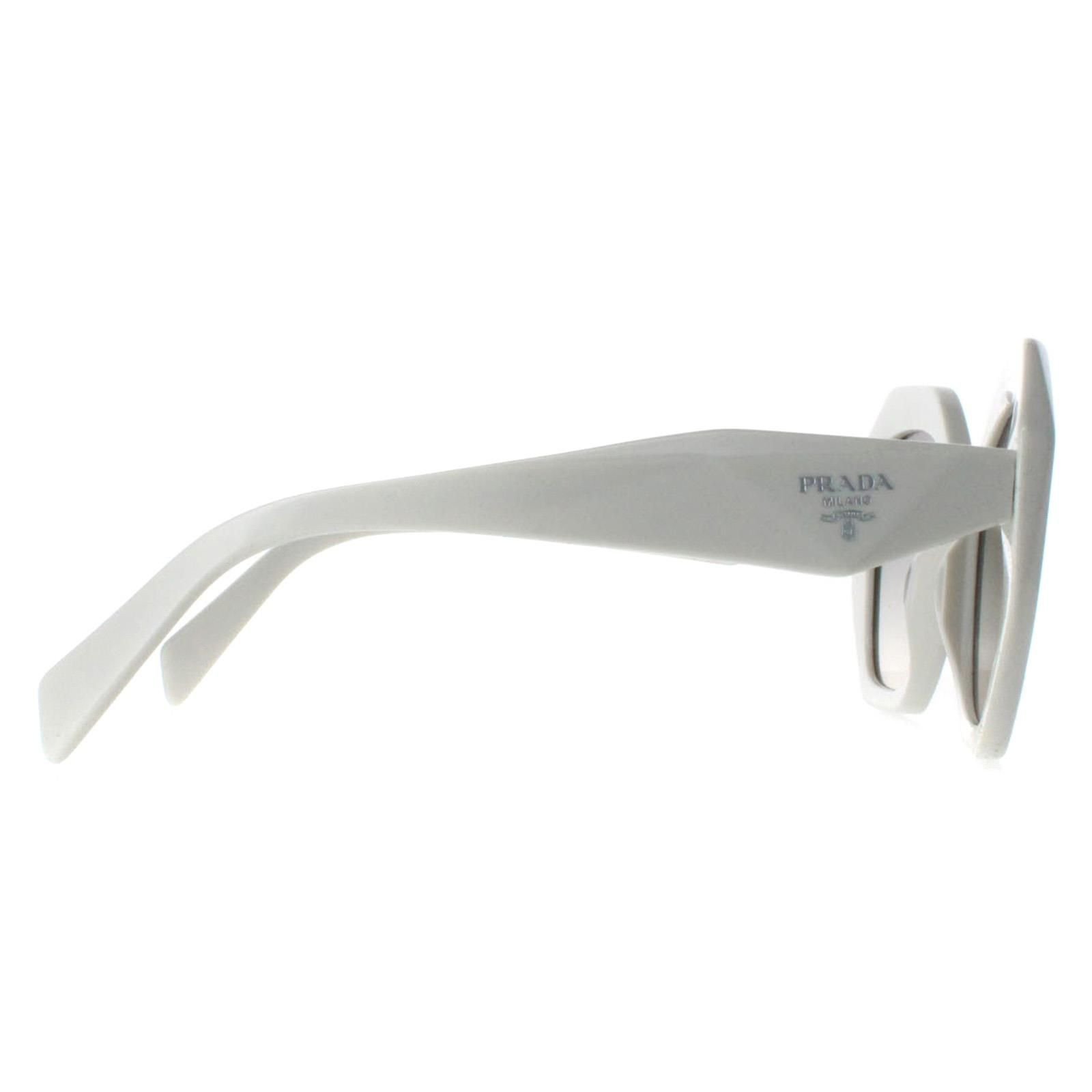 Prada Prada Women's Square Ivory Grey Gradient PR16WS in White - 4