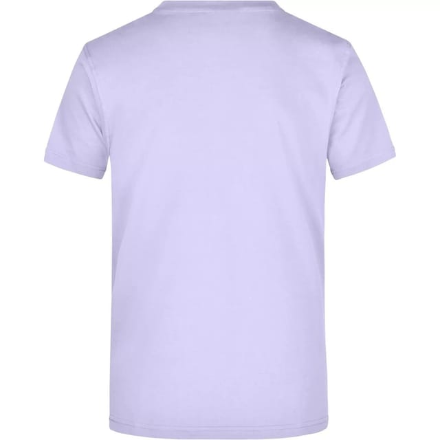 James and Nicholson James and Nicholson Men's Heavyweight Crew Neck T-Shirt in Lilac - 2