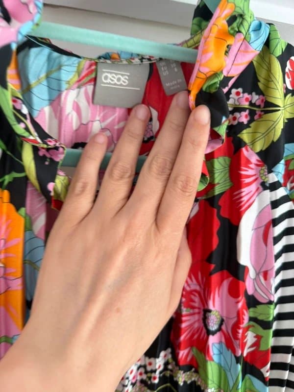 ASOS ASOS  floral midi dress size 12