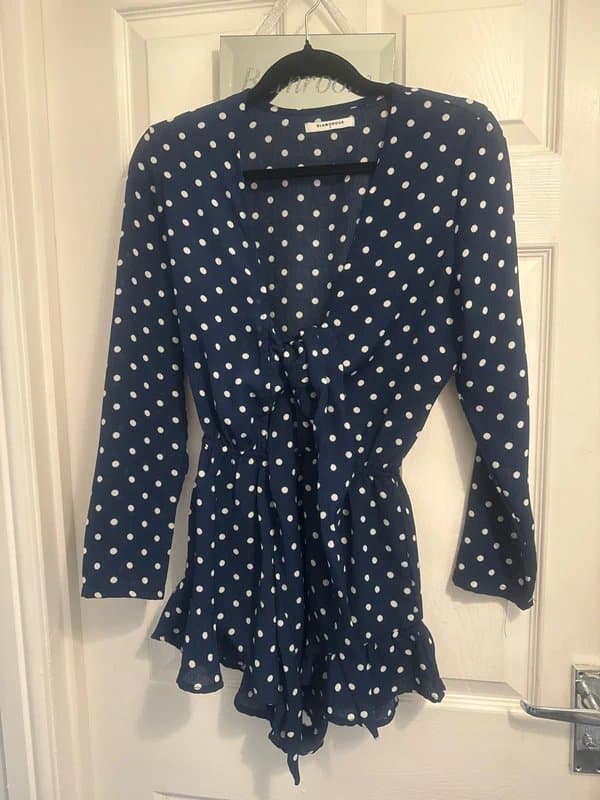 Glamorous Blue Glamorous playsuit, S / 36 / 8