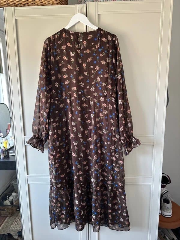 New Look Chiffon midi dress