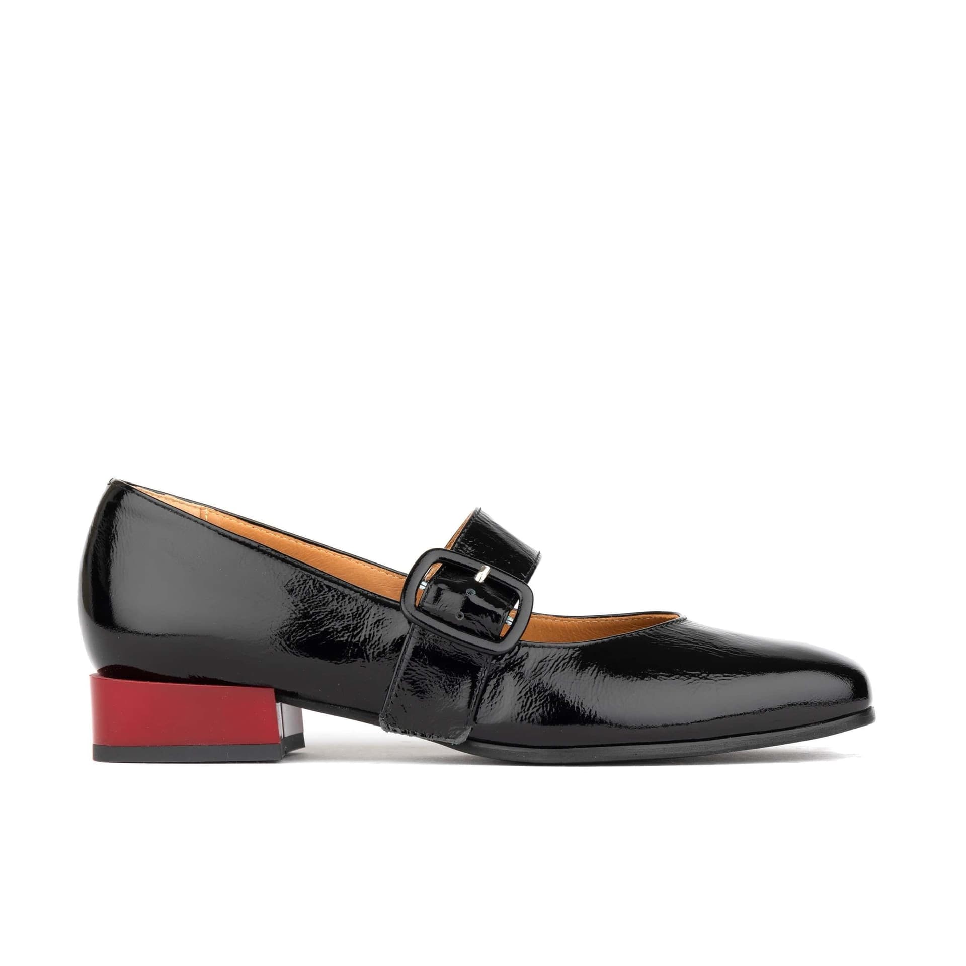 Embassy London Embassy London Women's Bliss - Black Patent Leather Mary-Jane