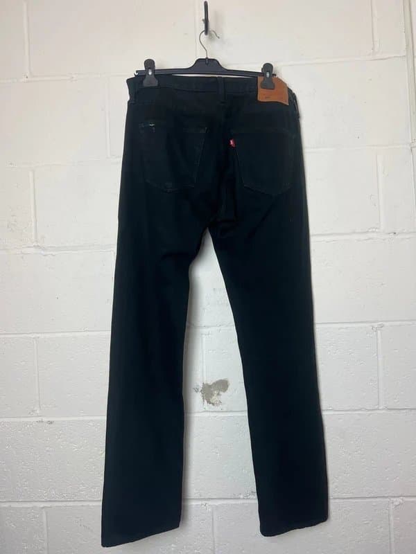 Levis men levi 501 black jeans w32 l32