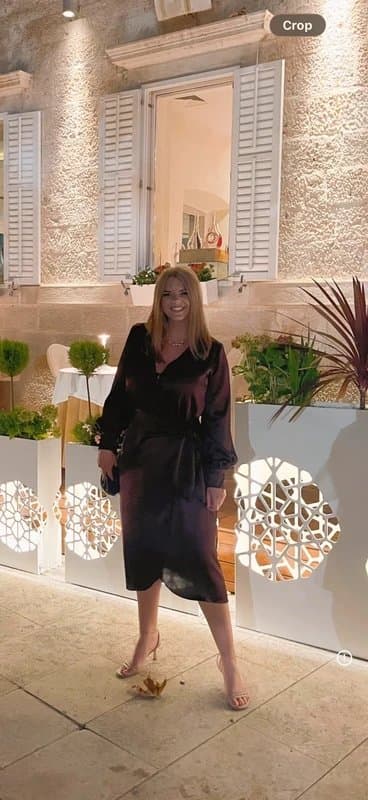 Never Fully Dressed Never Fully Dressed Wine Wrap Dress - Size 14