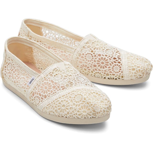 TOMS TOMS Women's Alpargata' Slip On Shoes in Beige - 2