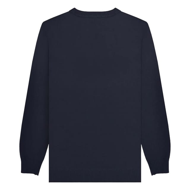 Lambretta Lambretta Men's AW25 Target Christmas Jumper in Navy - 2