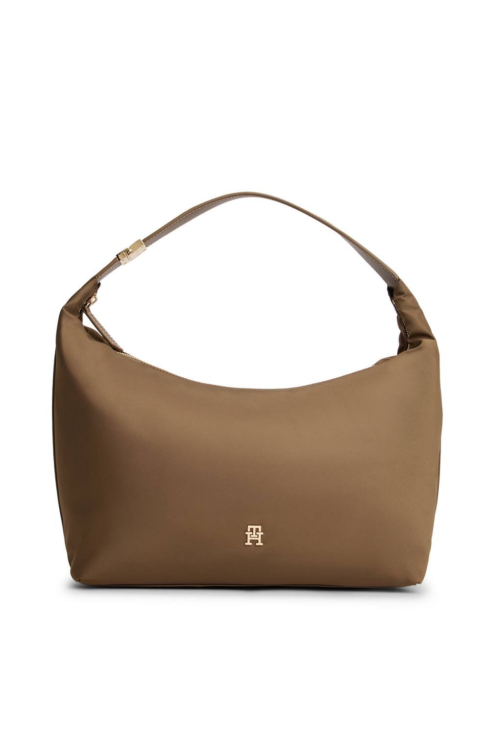 Tommy Hilfiger Tommy Hilfiger Women's TH Go Hobo Nylon Nordic Taupe - 2