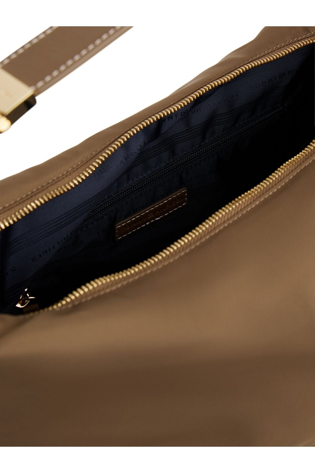 Tommy Hilfiger Tommy Hilfiger Women's TH Go Hobo Nylon Nordic Taupe - 4