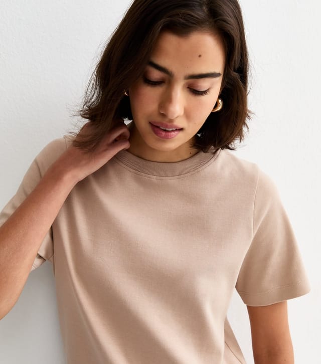 New Look Women's Premium Mink Heavyweight Cotton T-Shirt New Look - 2