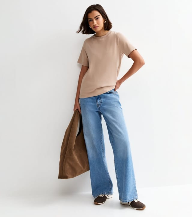 New Look Women's Premium Mink Heavyweight Cotton T-Shirt New Look - 3