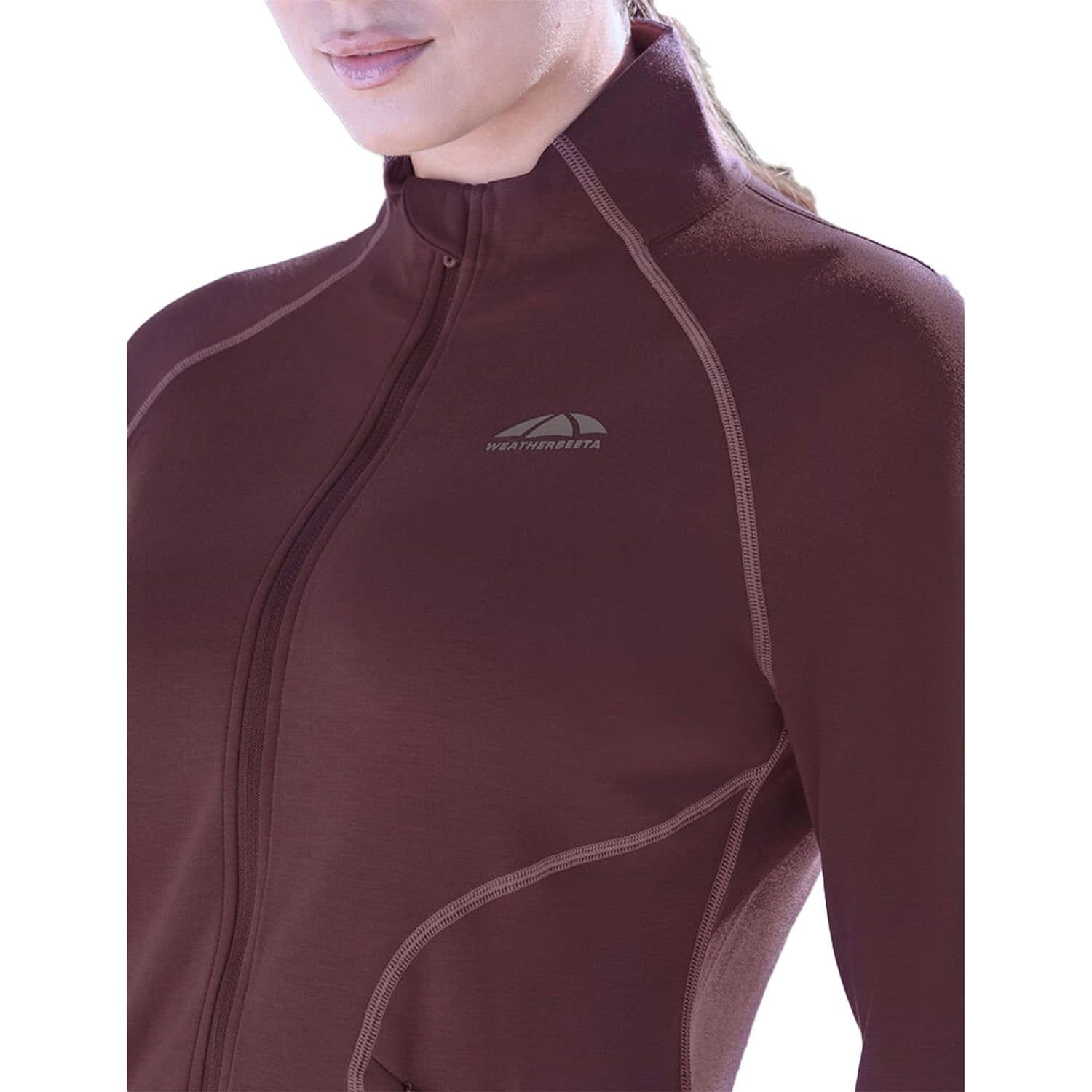 Weatherbeeta Weatherbeeta Women's Bamboo Performance Horse Riding Jacket in Plum - 4