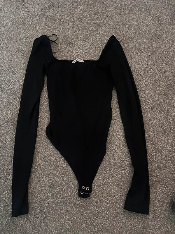 Bershka black Bershka bodysuit