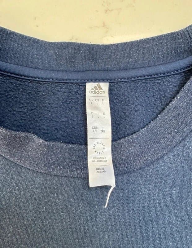 adidas Adidas jumper large blue