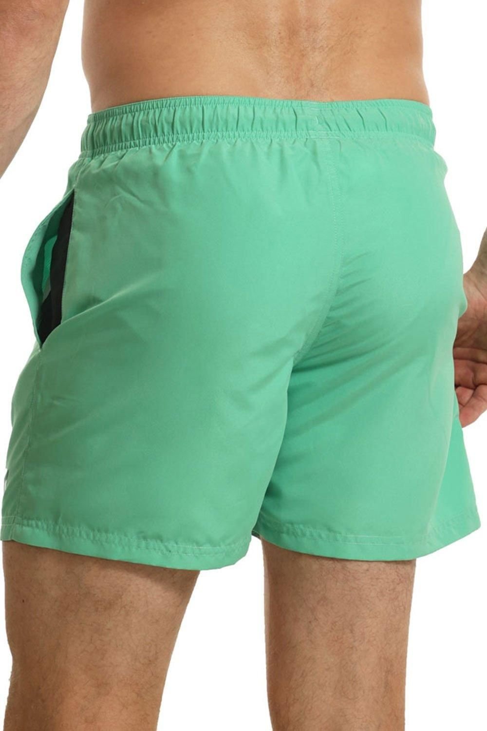 RIPT Essentials RIPT Essentials Men's Plain Swim Shorts in Aqua - 4