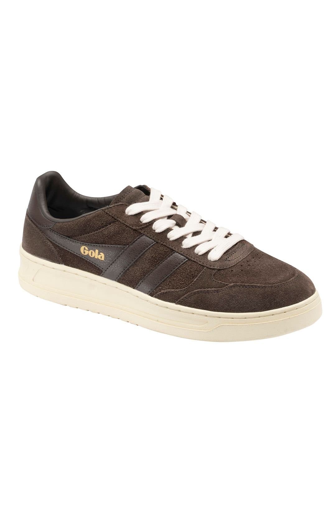 Gola Classics Gola Classics Men's 'Union Suede' Lace-Up Trainers in Dark Brown