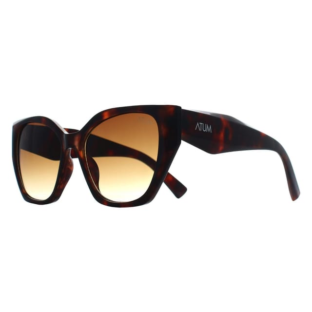 Atum Atum Women's Cat Eye Shiny Brown Tortoise Brown Gradient Zenith - 2