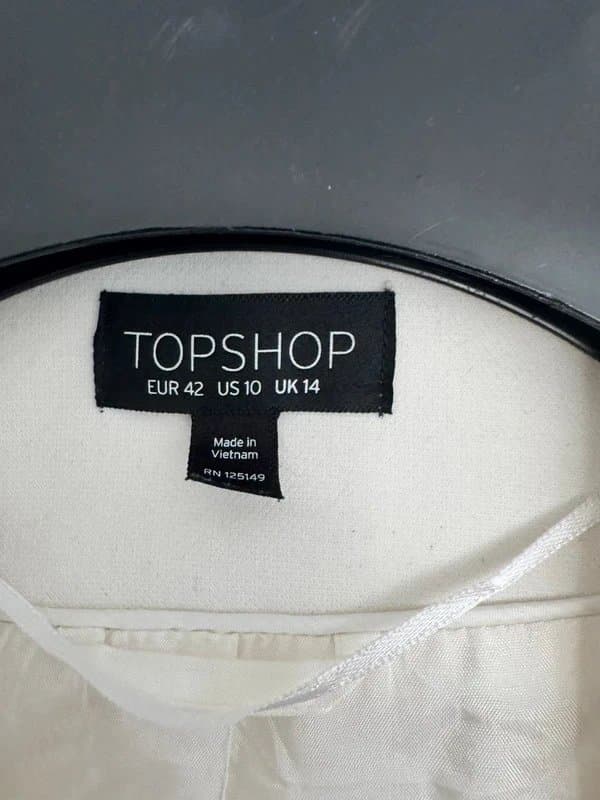 Topshop Topshop cream jacket