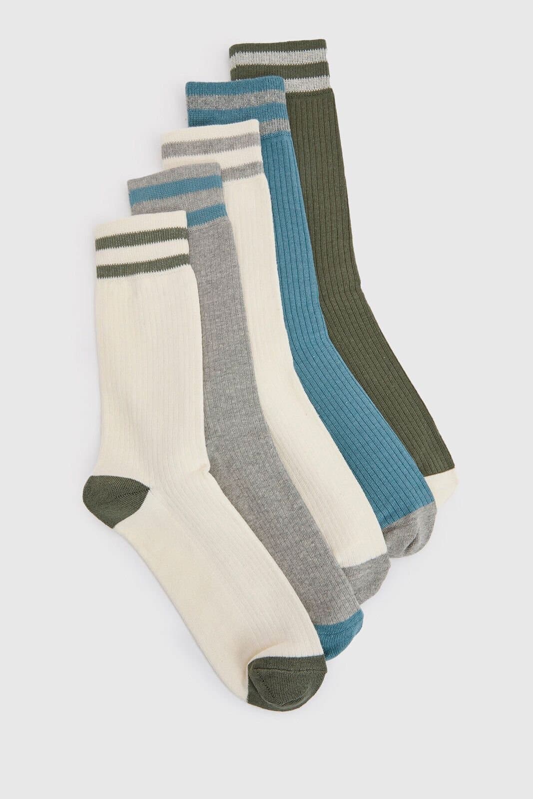 Burton Burton Men's Multi 5 Pack Sport Socks