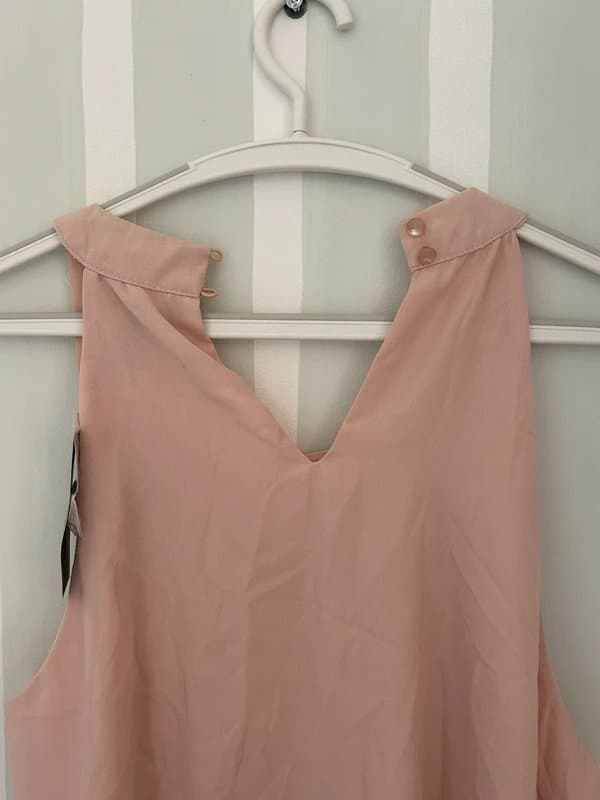 New Look Newlook pink embellished top size 14 new with tags