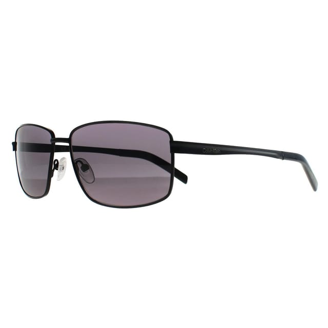 Calvin Klein CALVIN KLEIN Men's Rectangle Black Grey CK22122S - 2