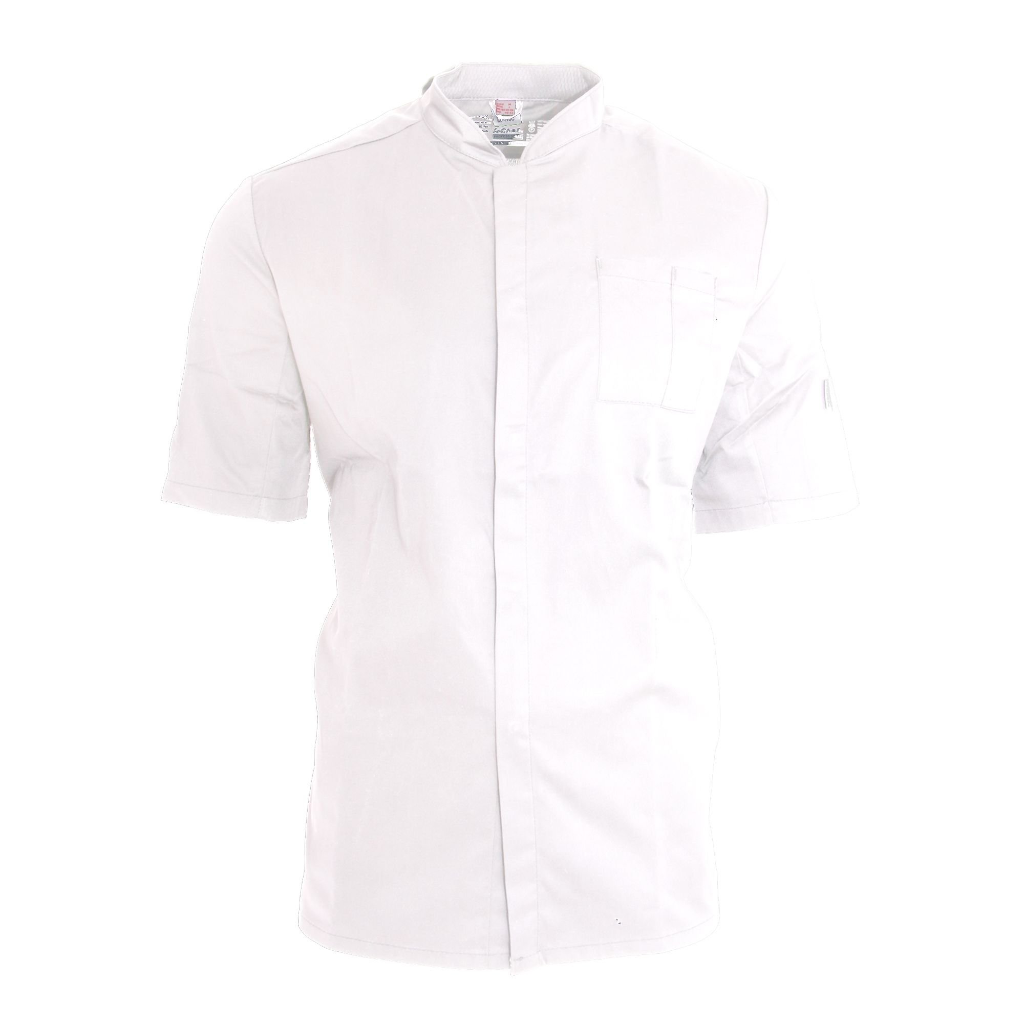 Le Chef Le Chef Men's ThermoCool Chefs Prep Jacket in White - 2