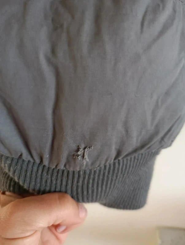 FatFace Fat Face Grey Padded Gilet UK 10 Y2K utility Bodywarmer Zip Up Jacket Casual Layering