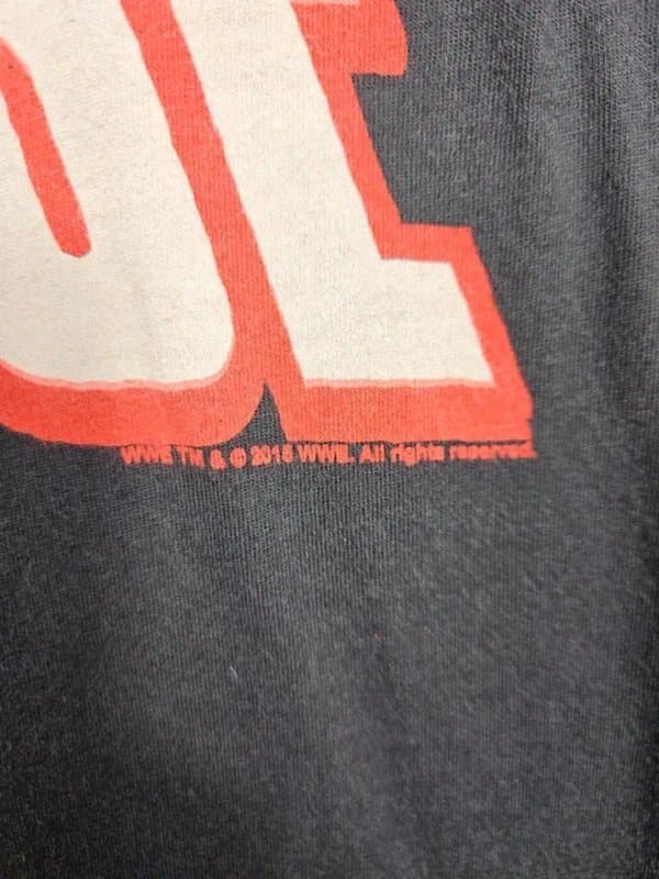 JUNK Food WWE Dean Ambrose – Junk Food Unhinged Graphic T-Shirt – Made in USA – Green – L