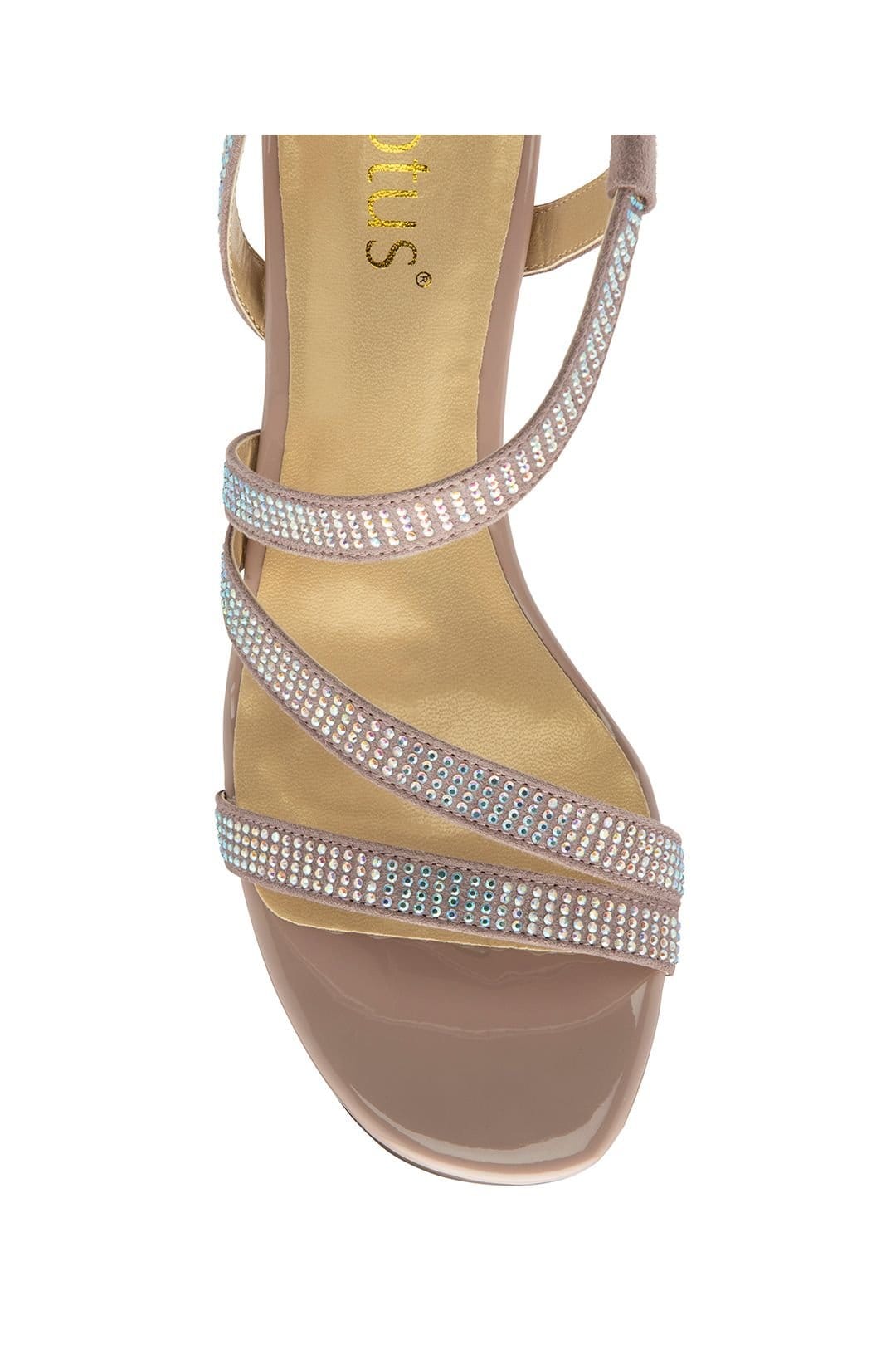 Lotus Lotus Women's Pink 'Bernadette' Open-Toe Sandals - 4