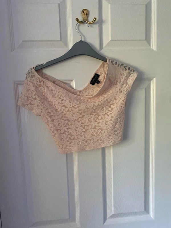 Topshop Lace crop style top - never worn