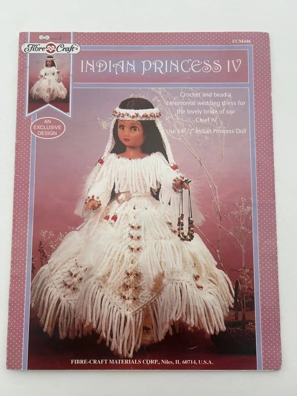Craft Fourteen half inch doll clothes pattern crochet - 1