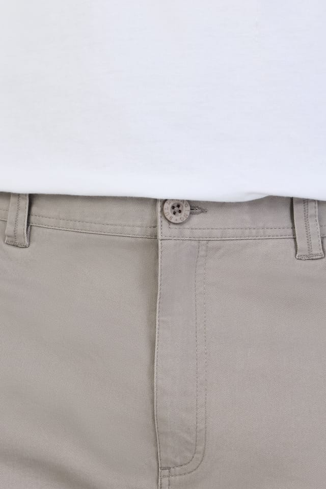 raging bull Raging Bull Men's Classic Chino Shorts in Grey - 3
