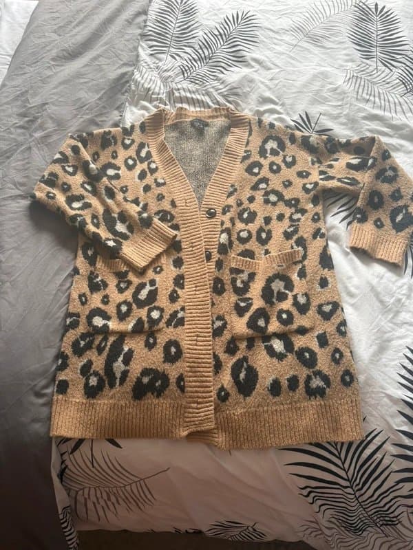 New Look Leopard print cardigan
