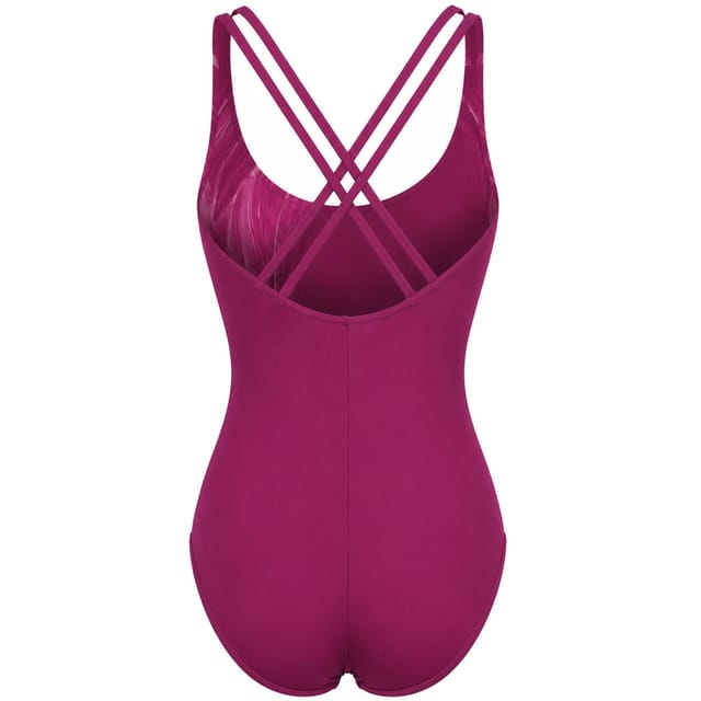 Speedo Speedo Women's LuxePool Purple Swimsuit - 2