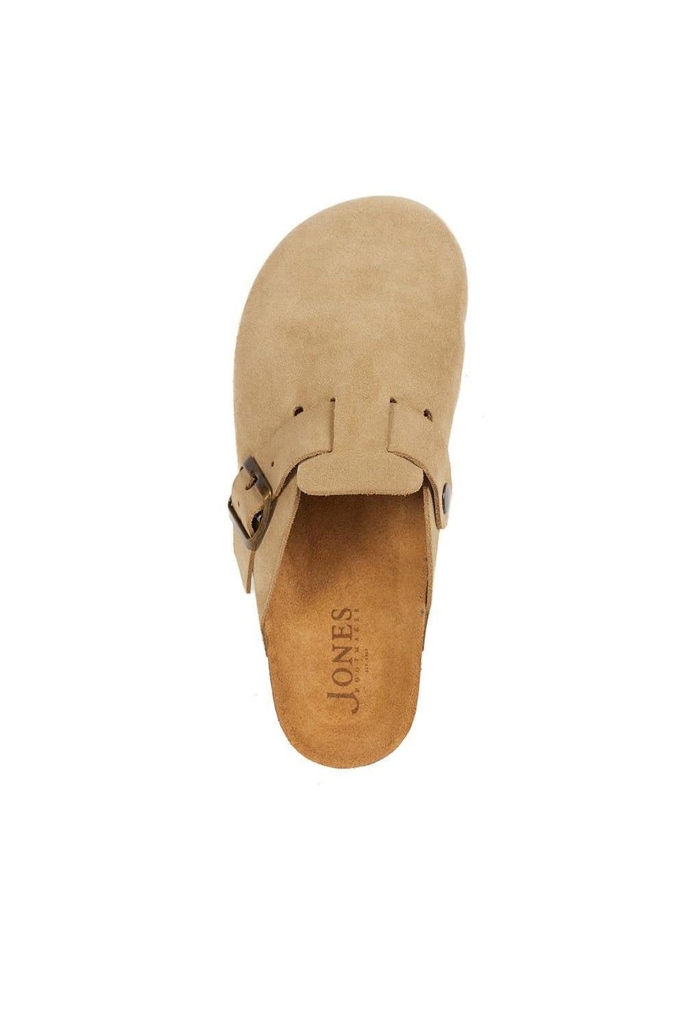 Jones Bootmaker Jones Bootmaker Women's Hestina Leather Mules in Beige - 4