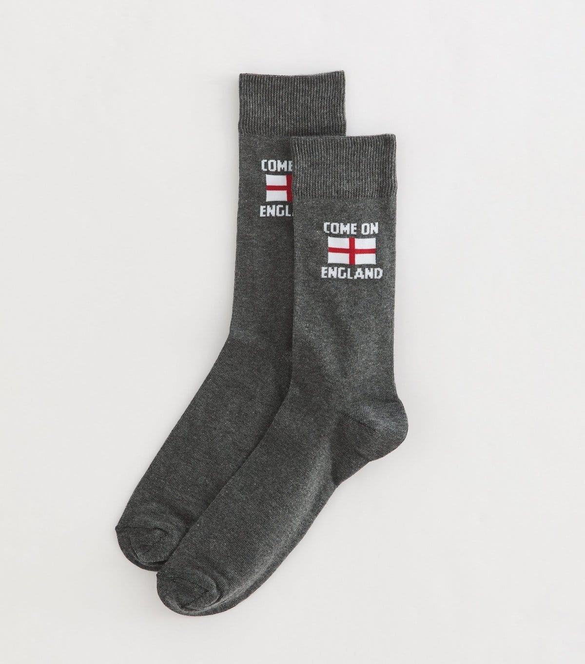 New Look Men's Grey England Football Ankle Socks
