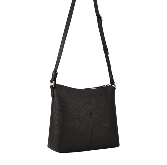 Dents Dents Women's Windsor Leather Cross Body Bag in Black - 2