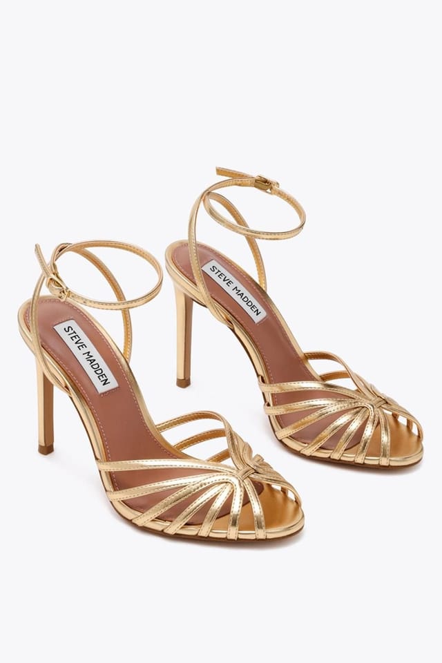 Steve Madden STEVE MADDEN Women's 'Mizuna Gold' Heels in Gold - 2