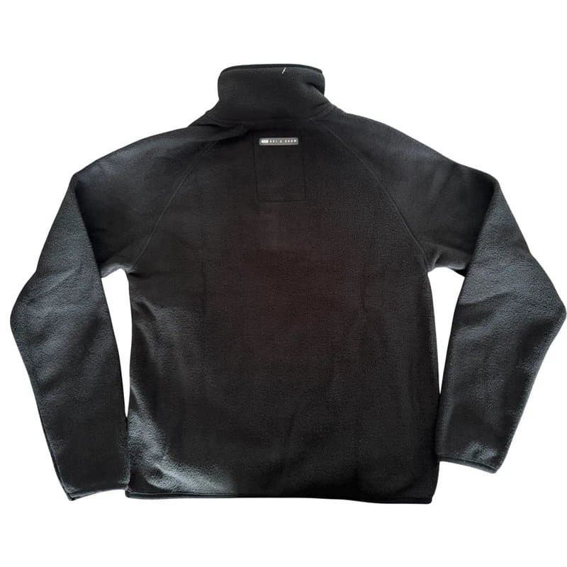 ASOS ASOS 4505 Black Fleece Snap-Button Pullover Sweatsh Women's size 0 (US)/32 (EU)